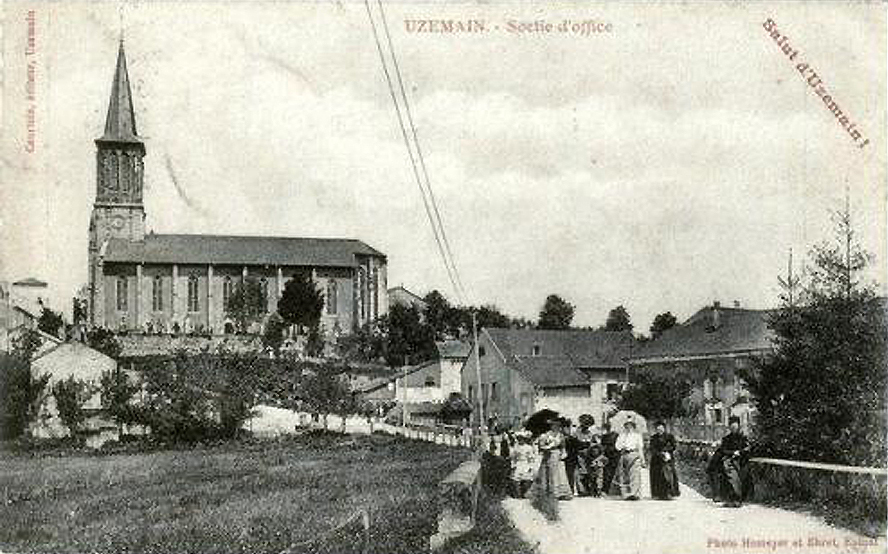 L'église d'Uzemain