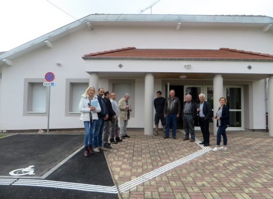 Les travaux de rénovation de la salle polyvalente réceptionnés