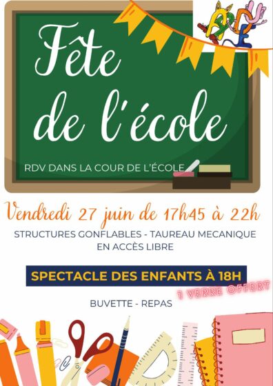 Fête de l’école